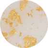 Gold and White